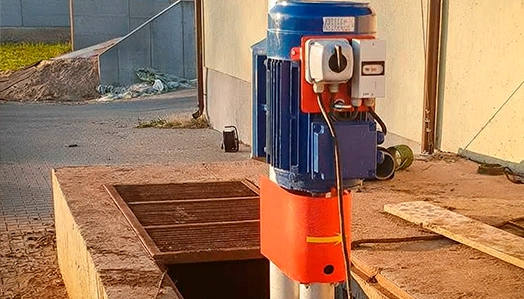 Elektryczna pompa do gnojowicy